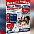 Akcija upisa u registar davalaca matičnih ćelija u sredu u Kulturnom centru