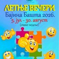 Letnje večeri u Bajinoj Bašti počinju 5. jula – svake nedelje bogat program za najmlađe