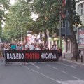 Peti protest "Valjevo protiv nasilja", podrška suspendovanoj policajki Katarini Petrović