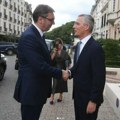 Stoltenberg pozvao na smanjenje tenzija, Vučić ga zamolio da osigura bezbednost Srbima