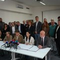 Srbija protiv nasilja i Nada potpisali su dogovor sa ProGlasom o izbornim uslovima: Ovo je ključnih pet tačaka