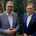 Vučić sa Dodikom: Datum Sabora srpskog naroda biće određen nakon glasanja o rezoluciji o Srebrenici