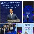 (Foto) Sigurnost, snaga, napredak premijer Vučević o prvih 100 dana Vlade: Srbija radi!