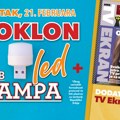 Ovog petka, 21. februara, Kurir vam donosi poseban poklon – uz svaki broj dobijate TV Ekran i USB lampu!