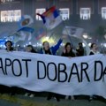 „Dobrodošli, poštovani oslobodioci Srbije“: Studenti stigli u Suboticu pred sutrašnji protest „Sever zove“ (VIDEO)