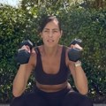 Ana Ivanović u prirodi diže tegove: Pokazala vrhunsku formu u helankama i topu: Još uvek je najzgodnija