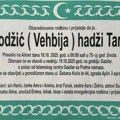 El merhum Hodžić hadži Tarik