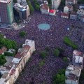 Na Trgu Slavija u Beogradu u toku protest studenata u blokadi; MUP: Skup prijavljen, protiče mirno