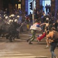 Petorica Kragujevčana saslušana u policiji sinoć nakon incidenata u Beogradu