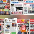 Naslovne strane sutrašnjih novina: Prelistavanje štampe za nedelju, 11. oktobar 2026. godine