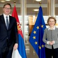 Predsednik Vučić razgovarao sa Fon der Lajen o situaciji na KiM