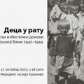 Deca u ratu: Izložba o izbegličkim domovima u Matruškoj Banji 1942-1944