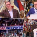 Uživo narod gromoglasnim aplauzom dočekao Vučića u Novom Sadu! Dačić: Naša je obaveza da branimo interese našeg naroda…