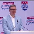 Predsednik Vučić u Valjevu Imao sam svu vašu snagu, snagu cele Srbije da branim narod hrabrih