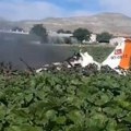Drama u Turskoj: Vojni avion pao tokom obuke, vatrogasci na licu mesta, ima i mrtvih (video)