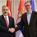 Vučić sa Fidanom: Srbija posebno pridaje značaj odnosima sa Turskom