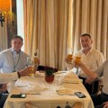 Kakvo društvo u Minhenu! Svi putevi vode na Ligu šampiona: Piksi, Radujko i Pešić sa slavljenikom Džajićem