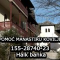 Zajedno za Manastir Kovilje: 65.000 evra za očuvanje prilaznog potpornog zida (VIDEO)