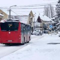 Problemi zbog snega na četiri linije gradskog javnog prevoza