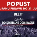 Iskoristite najpovoljniju cenu kotizacije za BIZIT 2026 do 31. jula