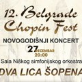 Beogradski Šopen Fest: NOVOGODIŠNJI KONCERT U NIŠU „DVA LICA ŠOPENA“