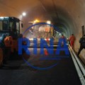 Veličanstvena slika sa srpskog gradilišta: Puši se prvi asflat u tunelu Laz a do sredine marta biće uradjen kilometar ipo…