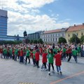 Održan ples predškolaca na glavnom gradskom trgu u Zrenjaninu