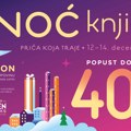 Noć knjige od 12. do 14. decembra! Popusti do 40 odsto