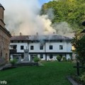 Lokalizovan požar u manastiru Vraćevšnica