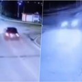 Objavljen uznemirujući snimak nesreće kod Smedereva: Brzinomer zakucao na 240 km/h, BMW sleteo s puta i ostao zgužvan…