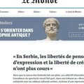 Više od 40 evropskih umetnika potpisalo apel na sajtu pariskog Monda: Pokažimo solidarnost sa onima koji pružaju otpor