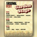 Kragujevački Knežev arsenal spreman za novu energiju: Objavljen program Garden Stage-a za Arsenal fest 2026