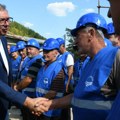 Predsednik Srbije obišao branu Svračkovo - jedan od najvažnijih projekata za vodosnabdevanje zapadne Srbije