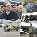 Rekordna ulaganja! Vučić obišao nova sredstva naoružanja Vojske RS: Naše je da sačuvamo nebo, Srbija je neutralna zemlja…