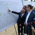 Vučić obišao radove na izgradnji Severne obilaznice: "Od izvođača tražim da ubrzaju sve potrebne procedure" (FOTO)