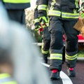 Požar u blizini železničke stanice Topčider, gore stari vagoni