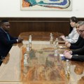 Vučić sa predsednicima parlamenata Svete Lucije i Sent Kitsa i Nevisa