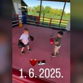 Veljko Ražnatović pokazao kako Željko boksuje: Sinu napravio ring na imanju, pa se pohvalio njegovim talentom (video)