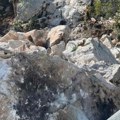 Veliki odron na putu Cetinje-Budva, saobraćaj u prekidu