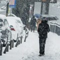 Moguća pojava ledene kiše i sneg, temperature do tri stepena