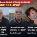 SEDAM DANA POSLE SPORNOG GOVORA: KOMŠIJE LJILJANE BRALOVIĆ U ŠOKU