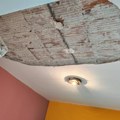 Pao deo plafona u Školi za osnovno i srednje obrazovanje dece sa invaliditetom u Nišu