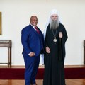 Patrijarh Porfirije i američki pastor Berns stigli u Pećku Patrijaršiju (foto)