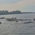 FOTO, VIDEO: Mađarski brod koji je išao u Novi Sad i potonuo pre 90 godina vidljiv zbog niskog vodostaja