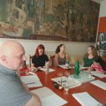 U zaječarskom teatru u toku rad na predstavi ,,Uvek spremne žene"