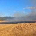 Požar u ataru Rudara kod Leskovca: Gori nisko rastinje