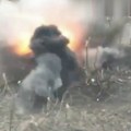 Uništavanje oklopnih vozila Ruska artiljerija krenula u napad (video)