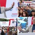 "Predsedniče, Lazarevac je uz tebe": Veliki broj građana okupio se na skupu liste "Aleksandar Vučić - Beograd sutra"…