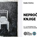 Osećanje straha i uznemirenosti pred konačnošću: Izložba „Nepročitane knjige“ Gojka Dutine u Galeriji DOB