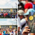 Više od 2.000 mališana napravilo uvertiru „orlovima“: Festival fudbala u Leskovcu i podsećanje na svetsku titulu